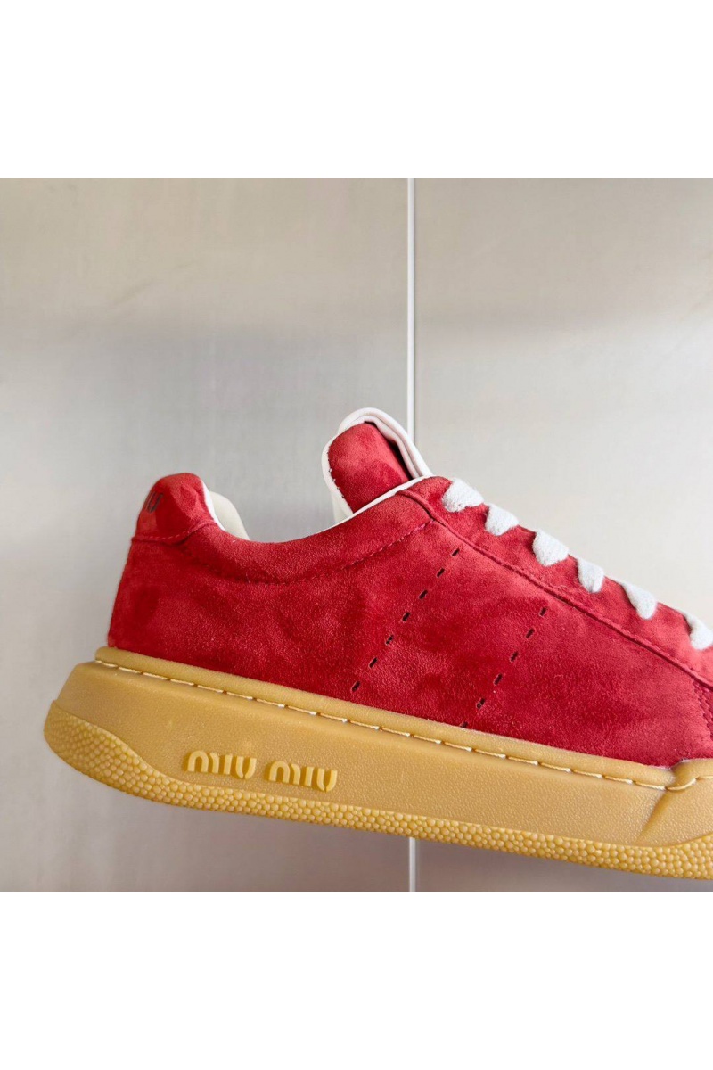 MIU MIU Женские кроссовки Premium - Red