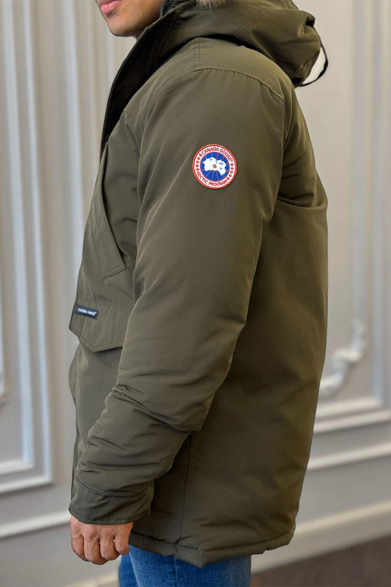Canada Goose Утеплённая парка Langford - Khaki