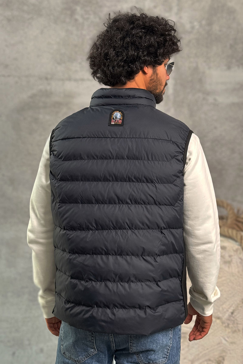Designer Clothing Мужской тёмно-синий жилет Parajumpers