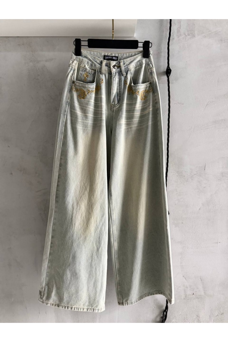 Chrome Hearts Женские джинсы premium