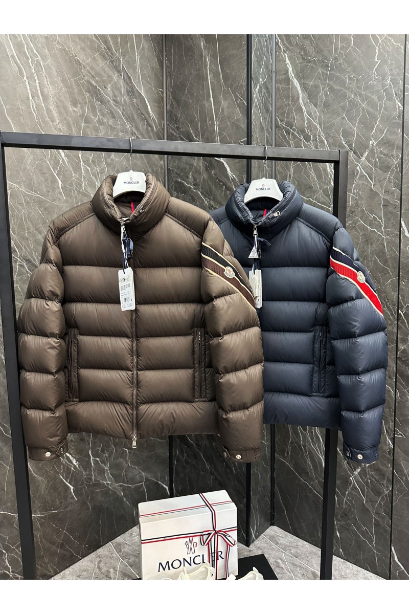 Moncler Мужской пуховик Solayan - Navy