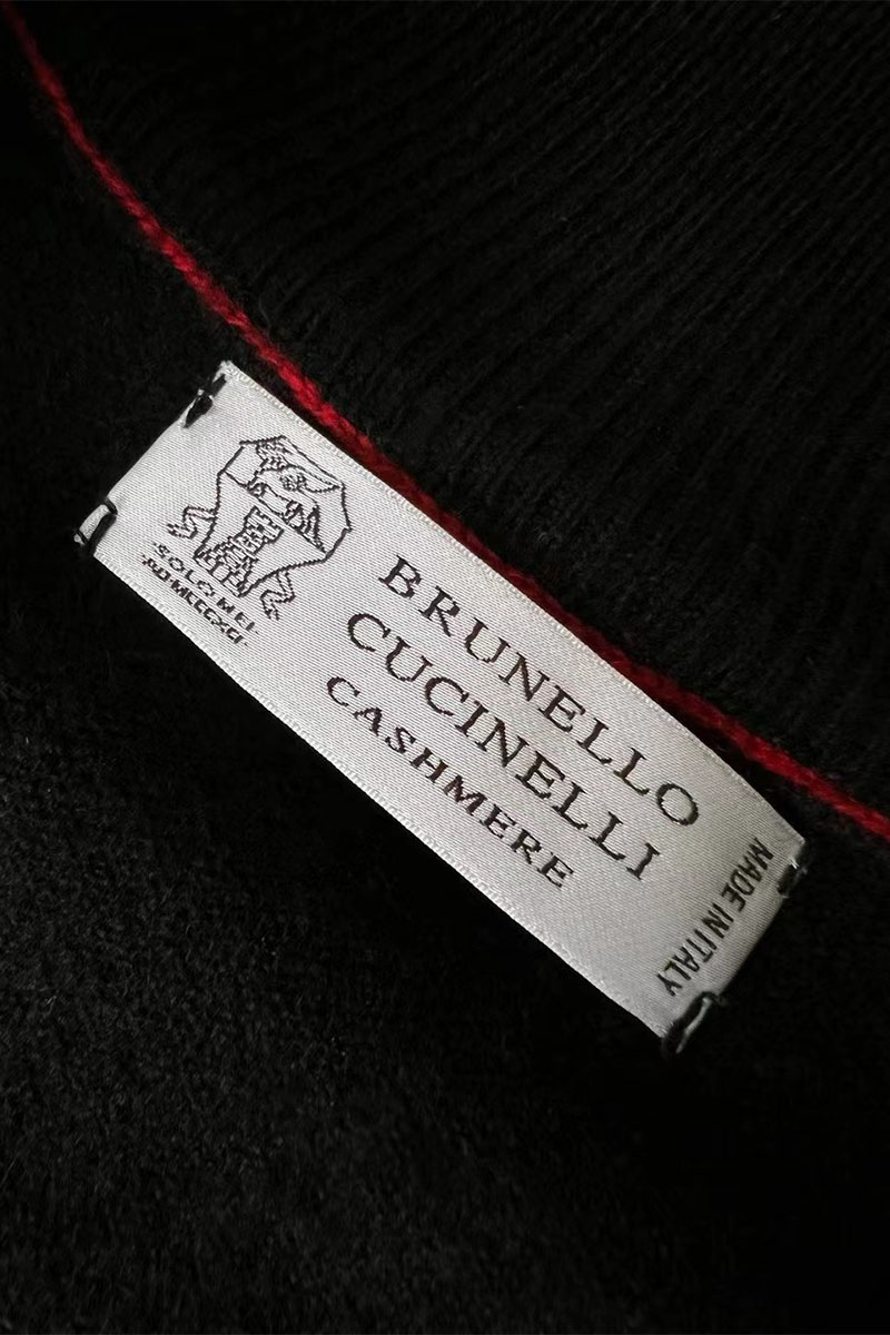 Brunеllо Сuсinеlli Кашемировый свитер Premium - Black