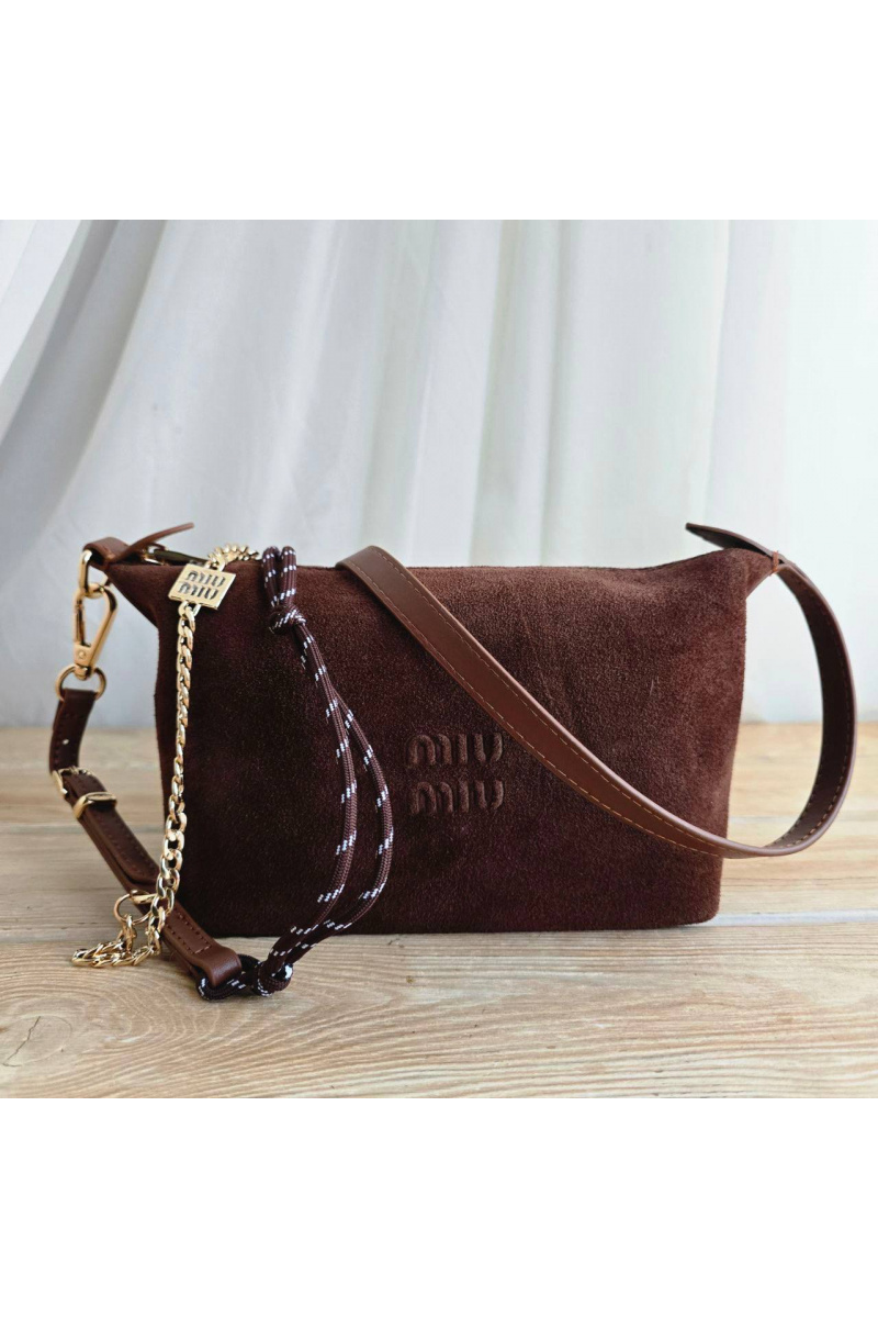 MIU MIU Замшевая сумка 22x14 см