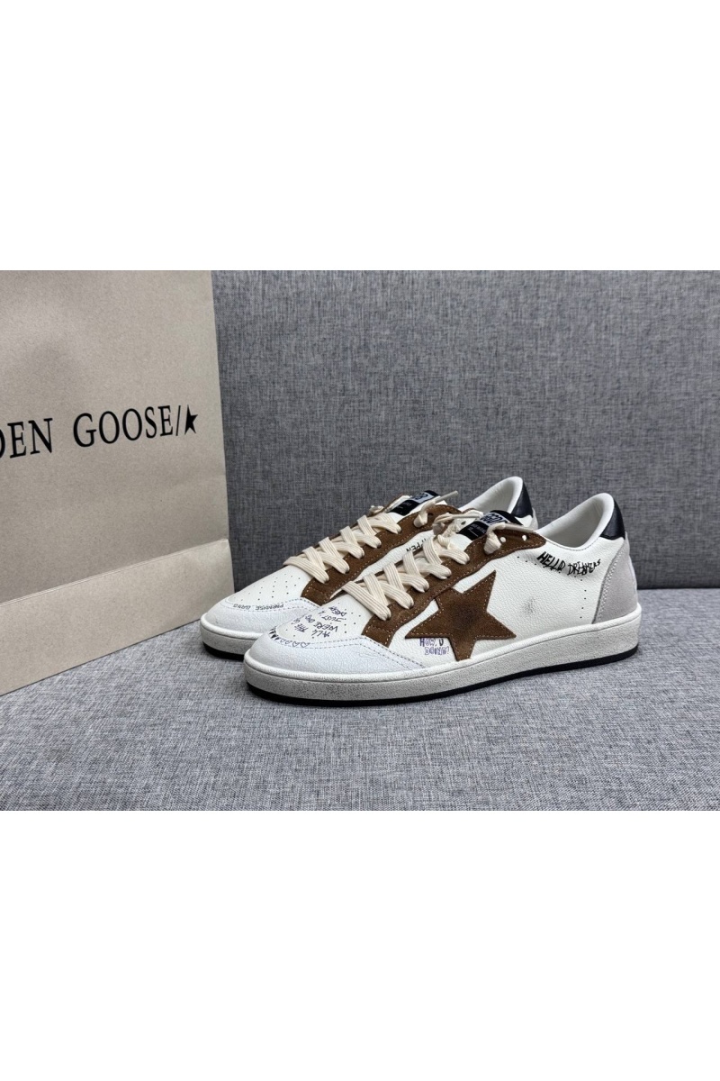 Designer Clothing Мужские кроссовки Golden Goose Ball Star premium