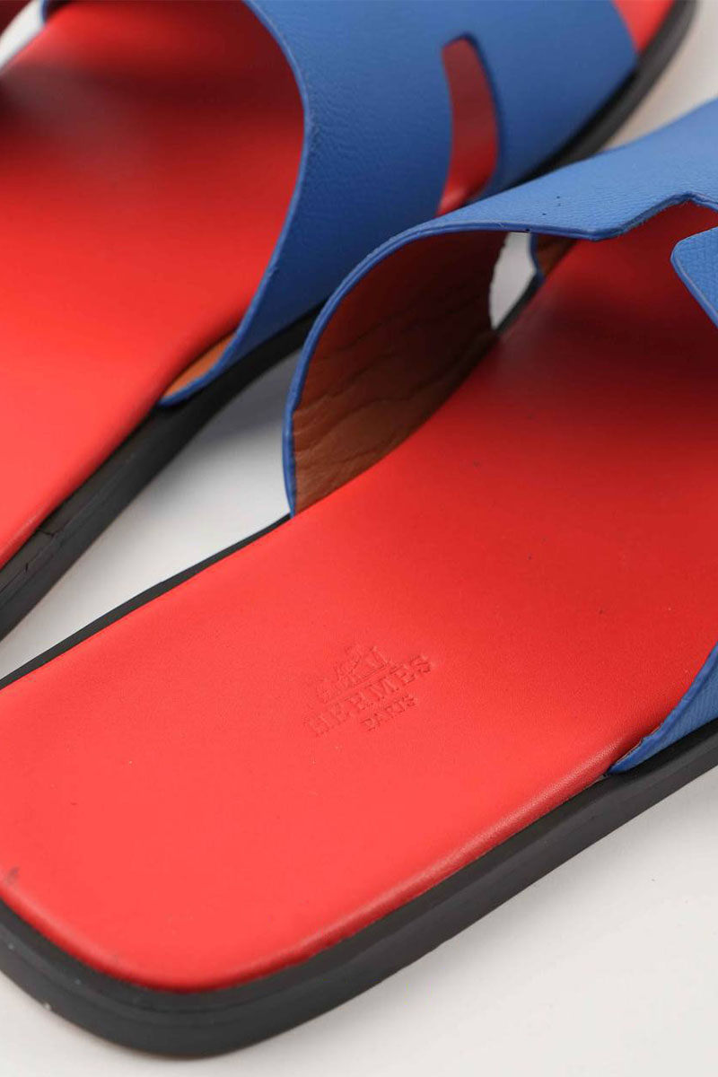 Hermes Мужские шлёпанцы Izmir - Blue / Red