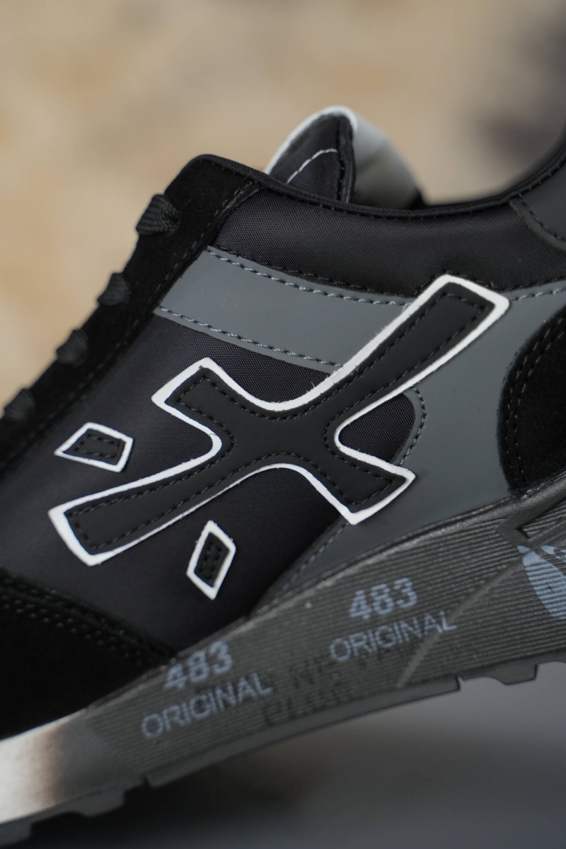 Premiata Мужские кроссовки Mick - Black