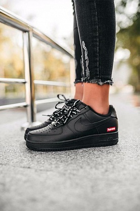 Кроссовки Supreme x AF1 - Black