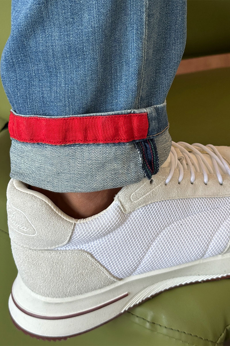 Loro Piana Мужские кроссовки Week End Walk - White