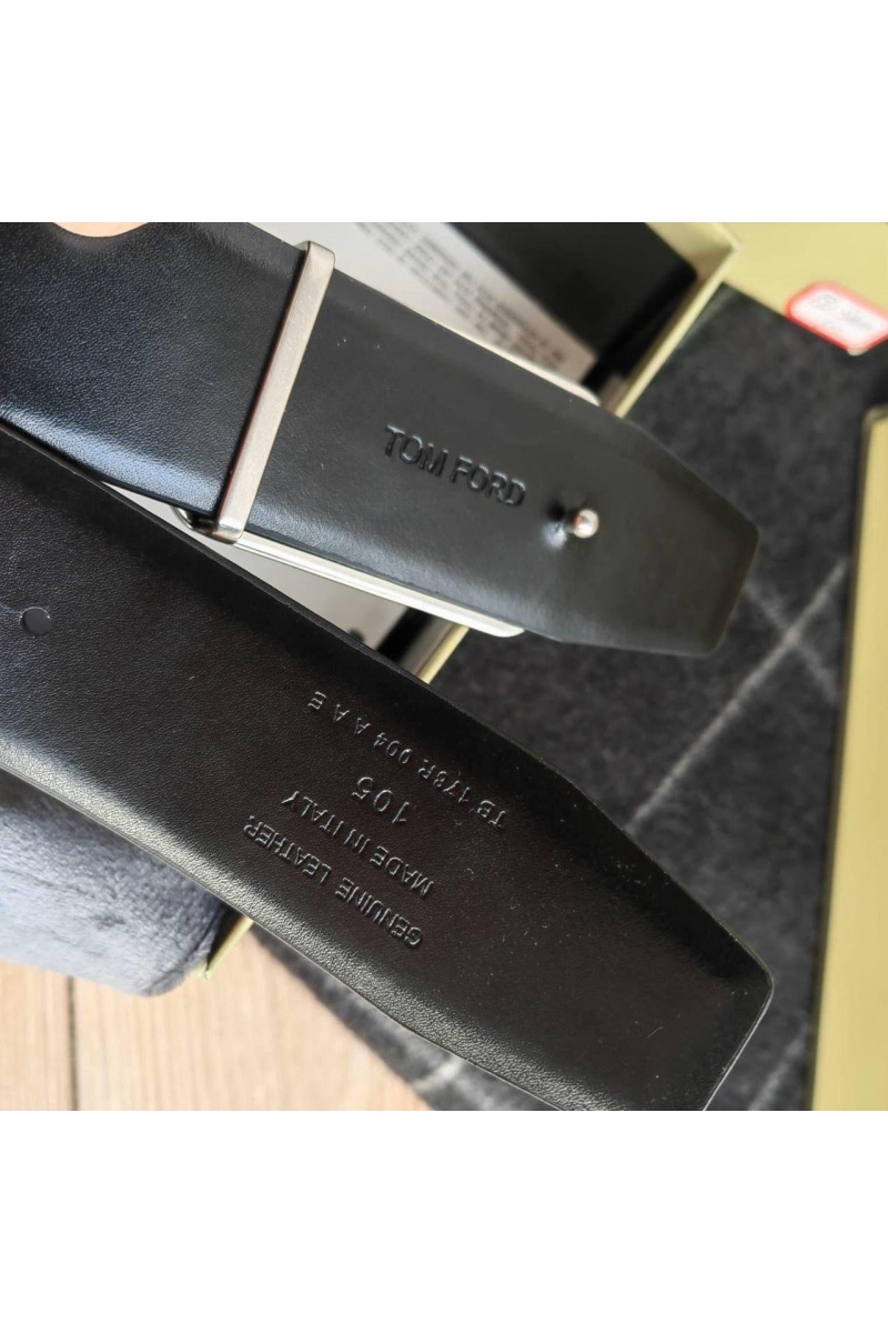 Tom Ford Двусторонний кожаный ремень  (длина 100 / 105 cм)