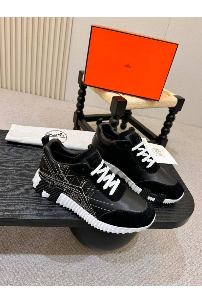 Hermes Мужские кроссовки Bouncing - Black