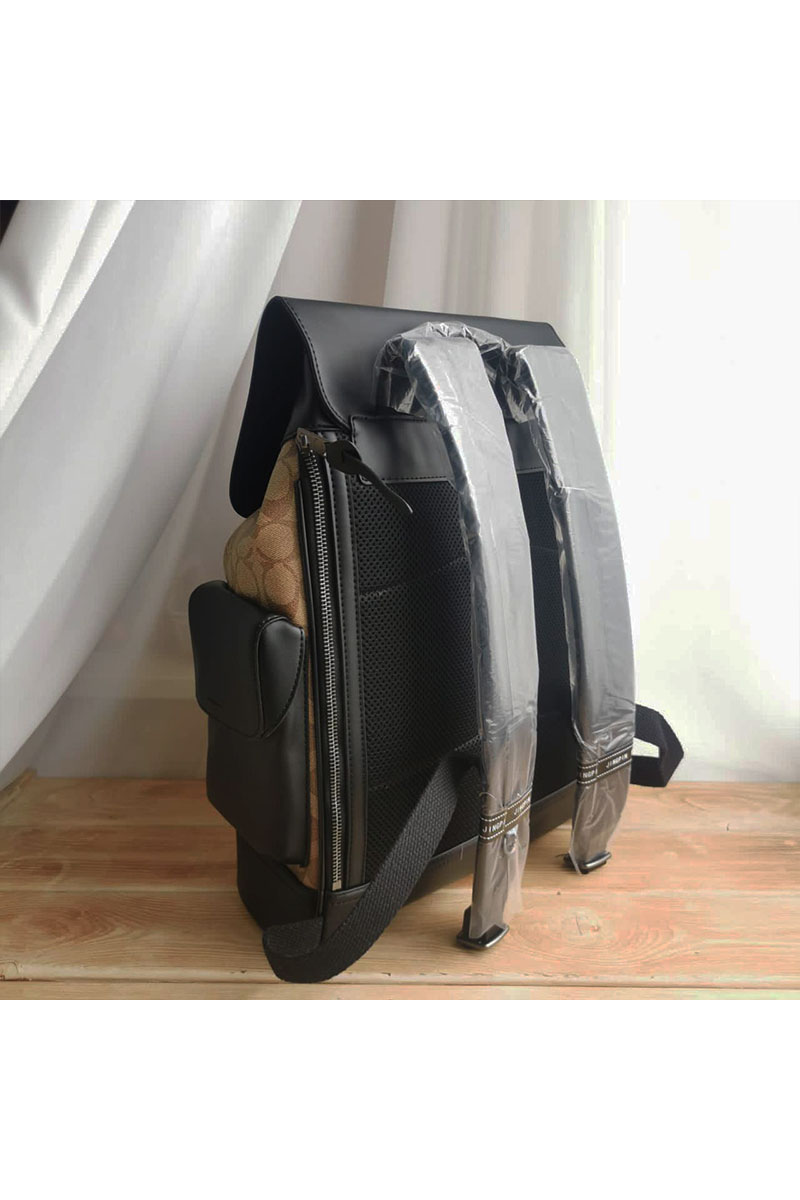 Coach Кожаный рюкзак Coach Rivington 40x30 см