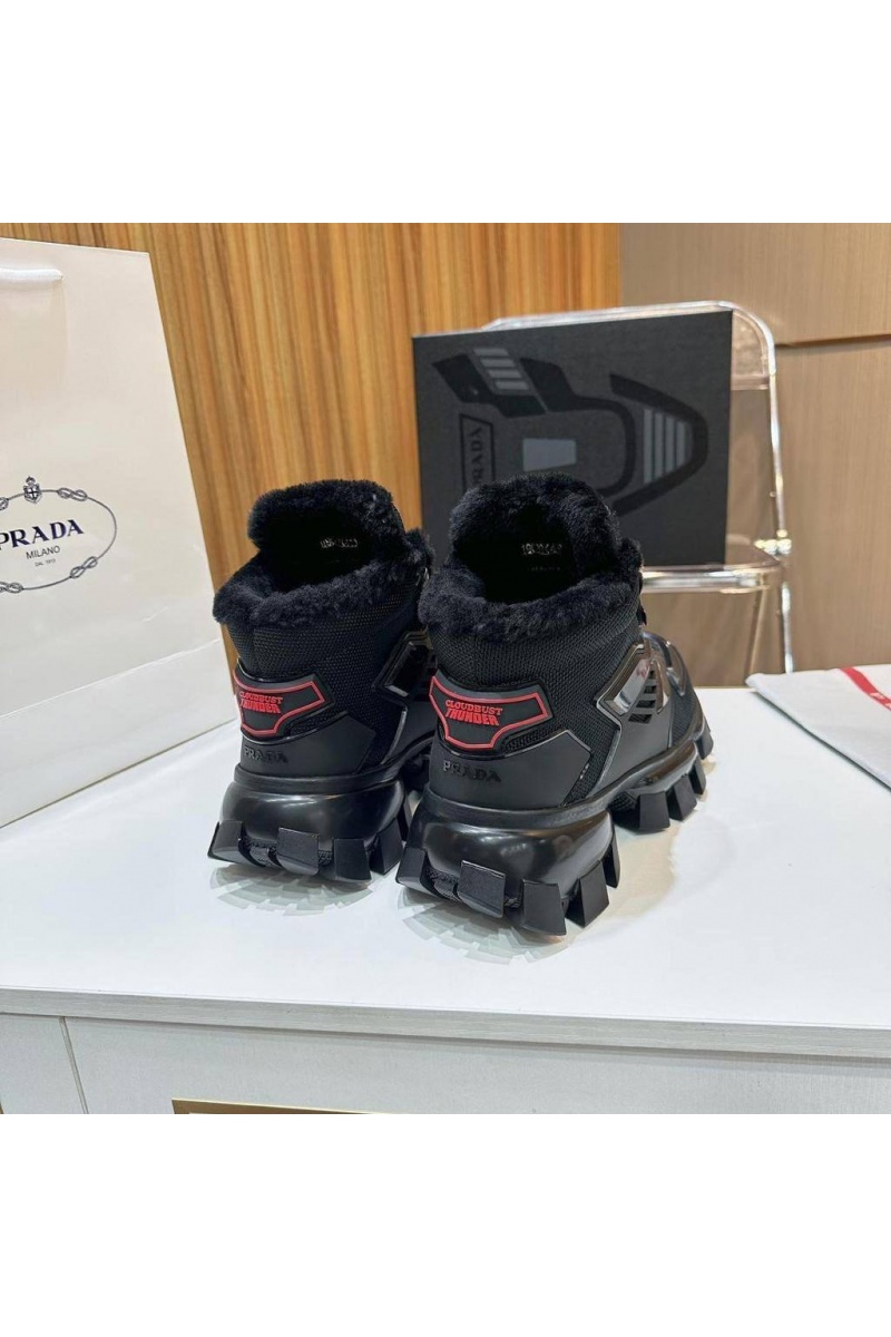 Prada Мужские кроссовки Cloudbust Thunder high-top