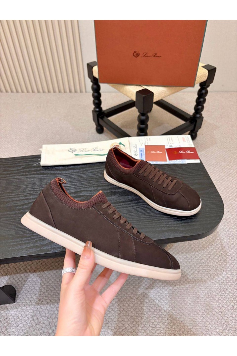 Loro Piana Мужские кроссовки Soho 2.0 Walk - Brown