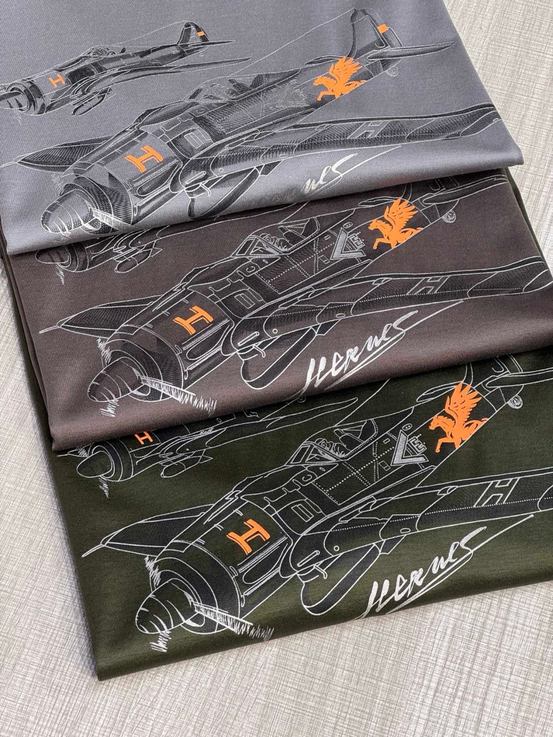 Hermes Мужская футболка Premium - Brown