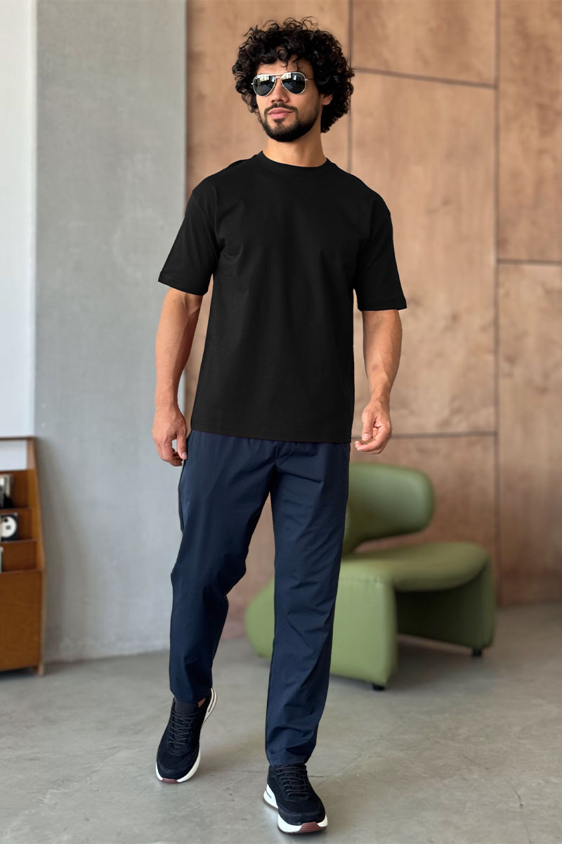 Y-3 Yohji Yamamoto Мужская чёрная футболка