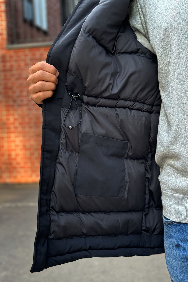 Canada Goose Утеплённая парка Langford - Black 