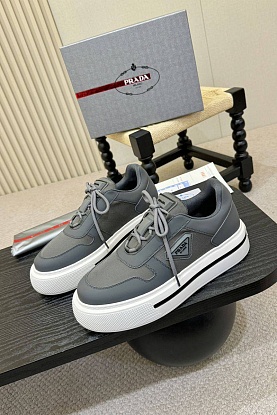 Комбинированные кроссовки logo-plaque - Grey