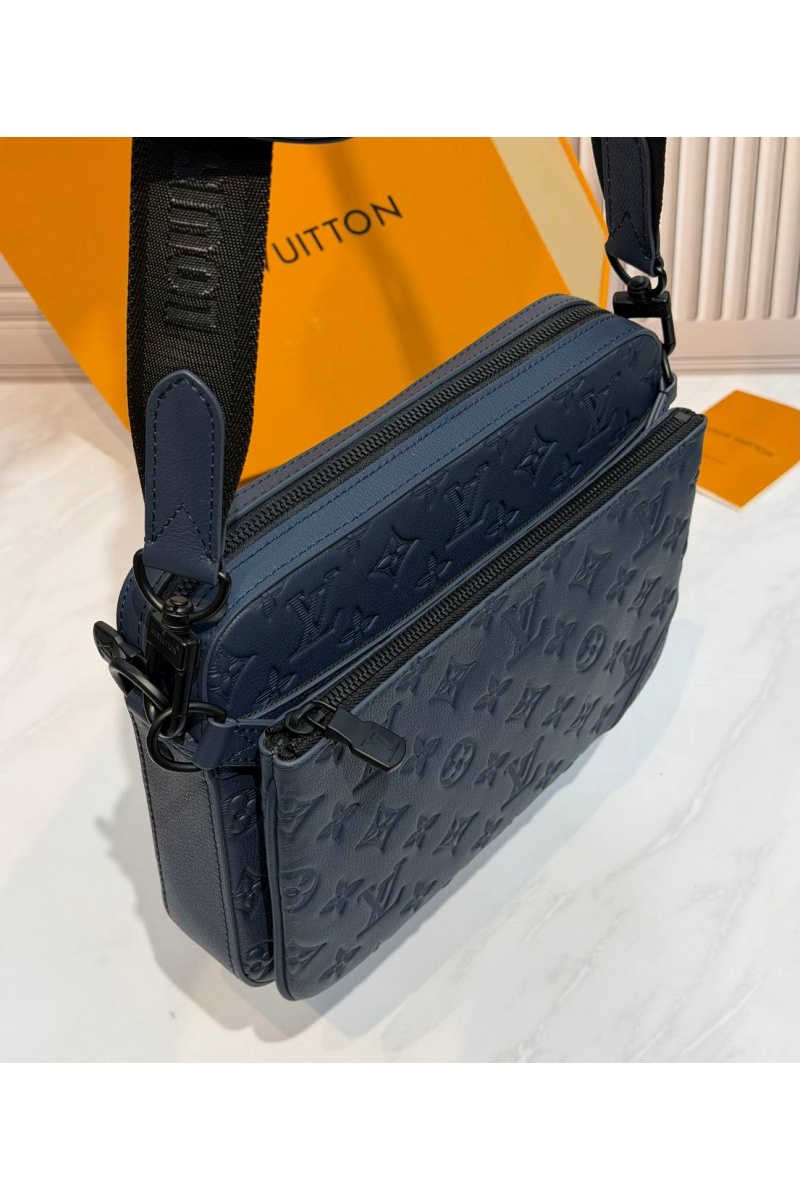 Lоuis Vuittоn Кожаная сумка Trio premium 25x18.5x7 см