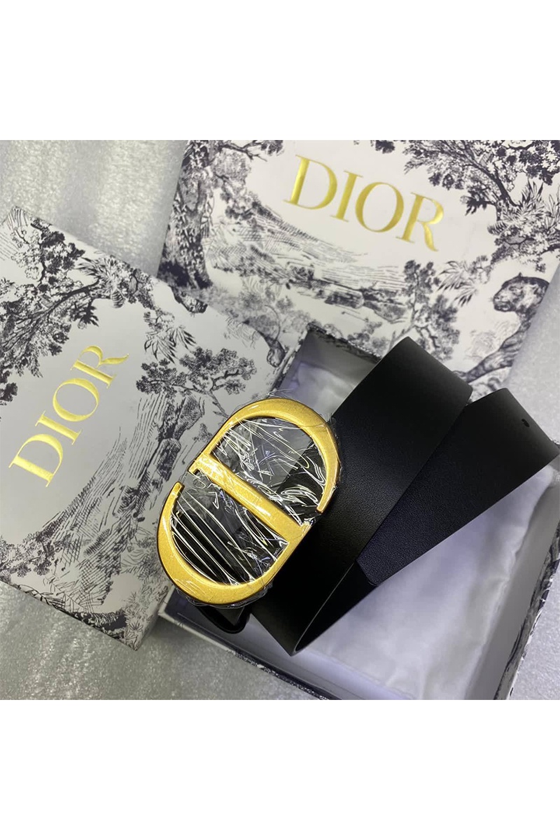 Dior Кожаный ремень - Black