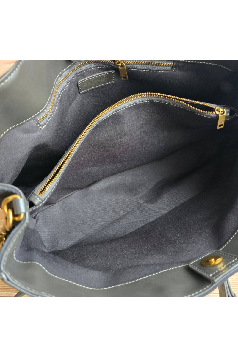 Yves Saint Laurent Замшевая сумка 39x23 см