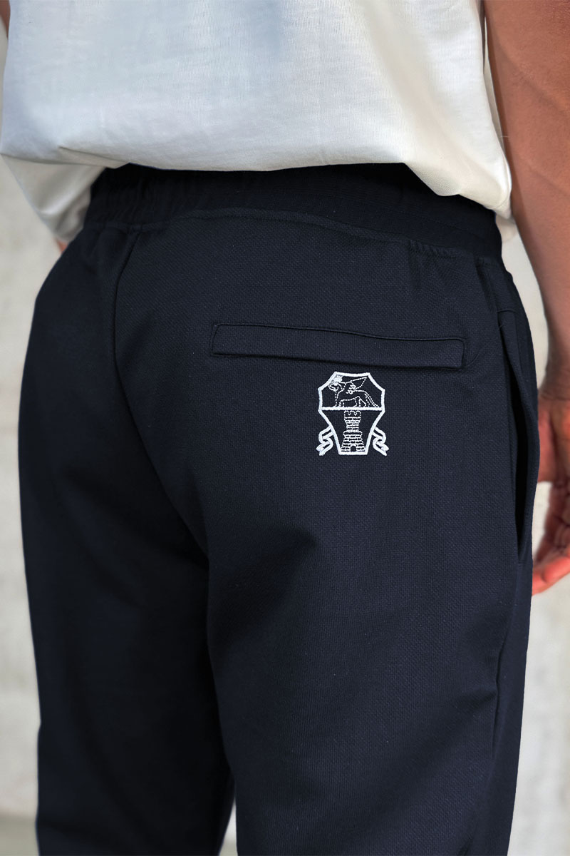 Brunеllо Сuсinеlli Спортивные штаны logo-embroidered - Navy 