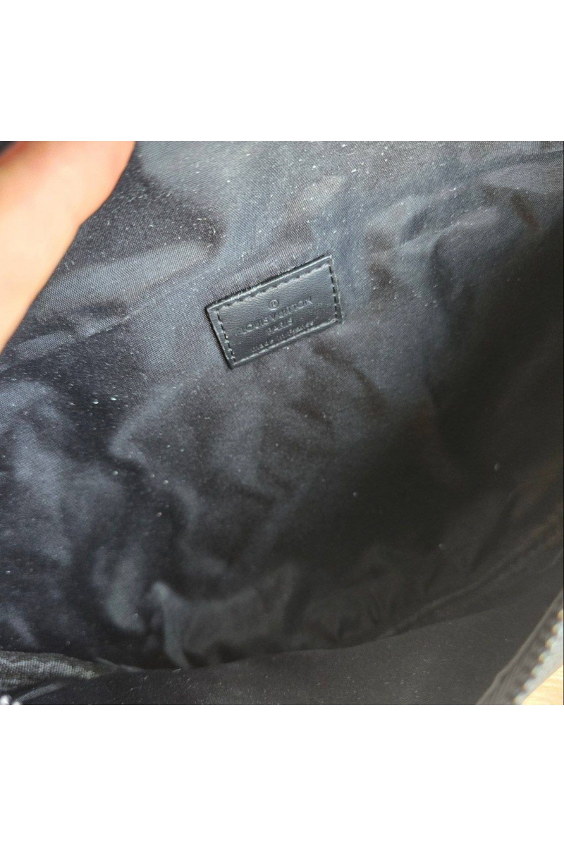 Lоuis Vuittоn Кожаная сумка на пояс Discovery Damier Graphite