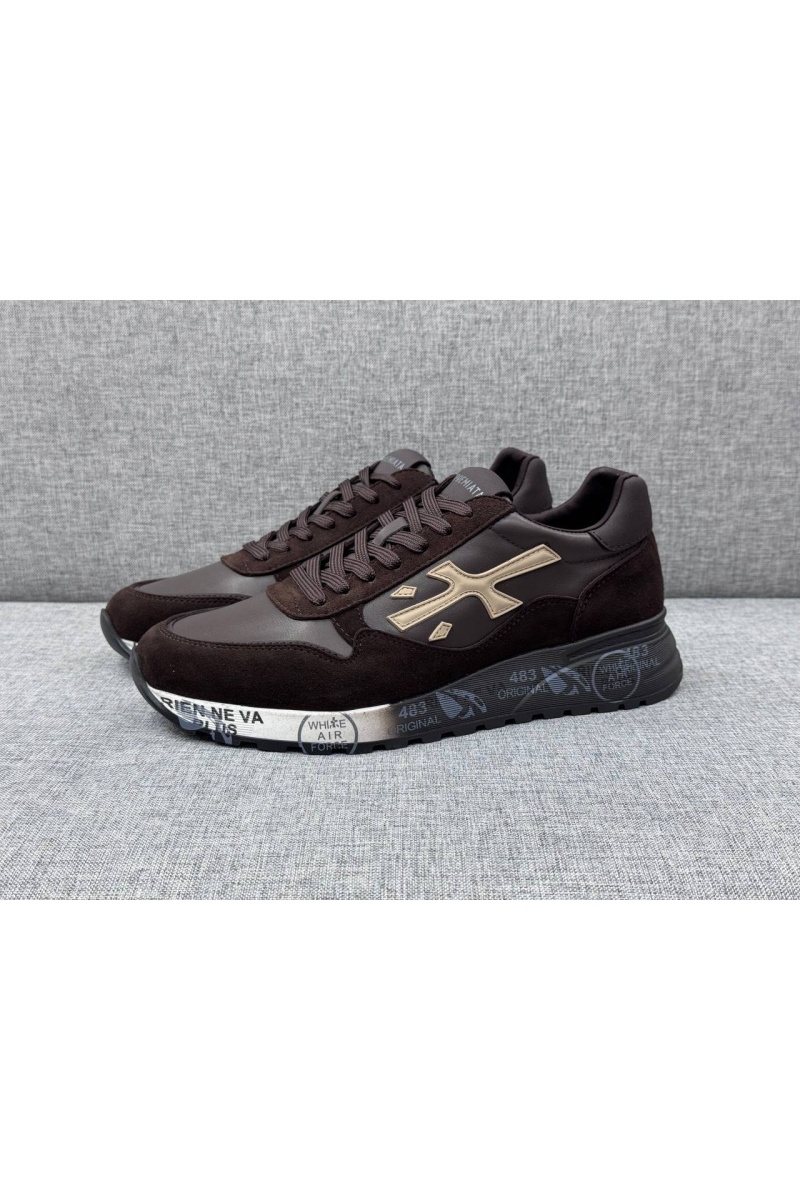 Premiata Комбинированные кроссовки Mick