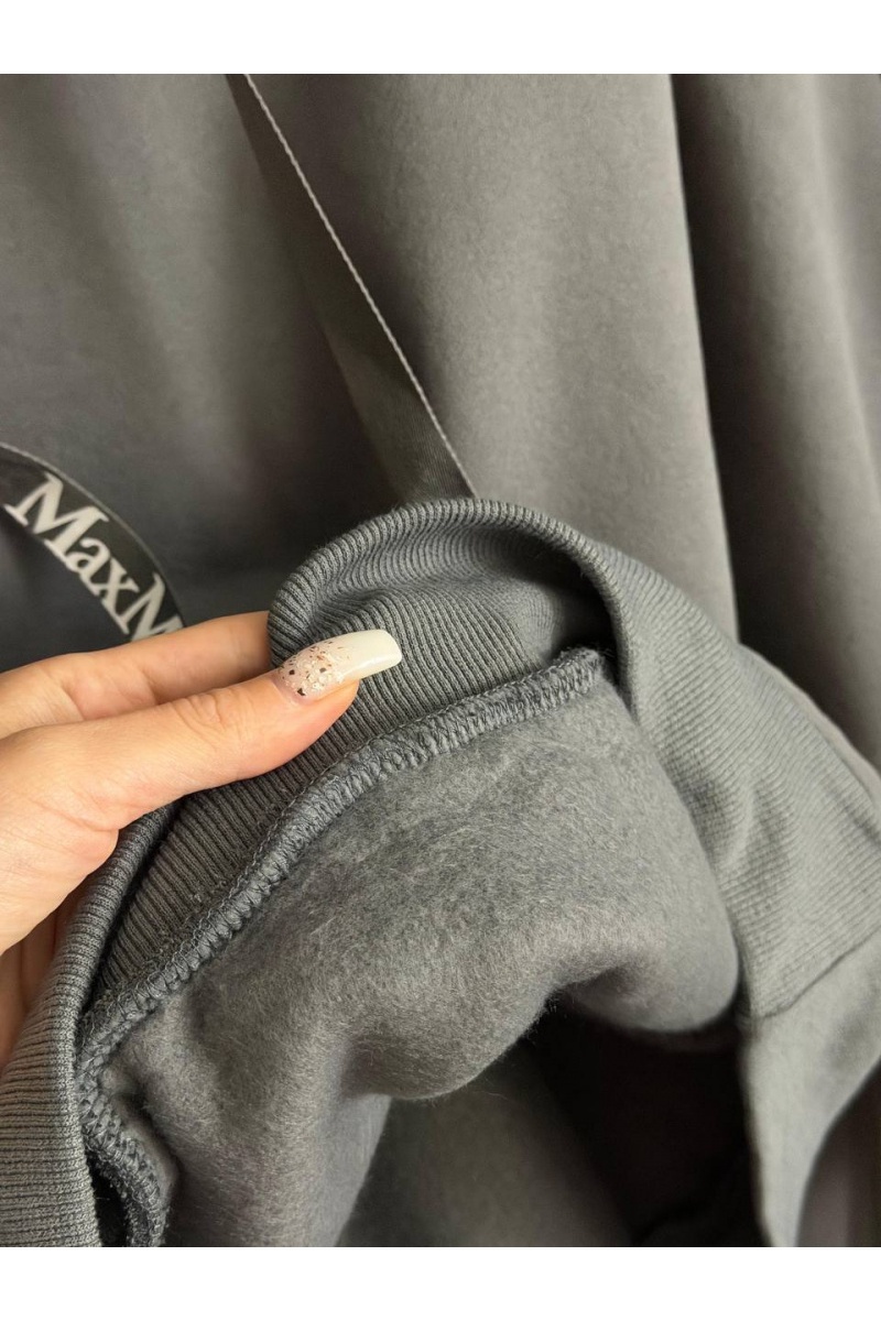Max Mara Женский костюм тройка на флисе Premium - Grey
