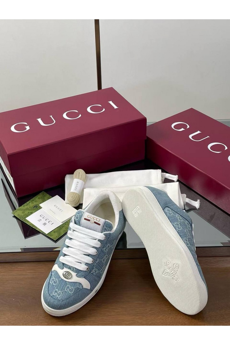 Gucci Женские кроссовки GG Interlocking