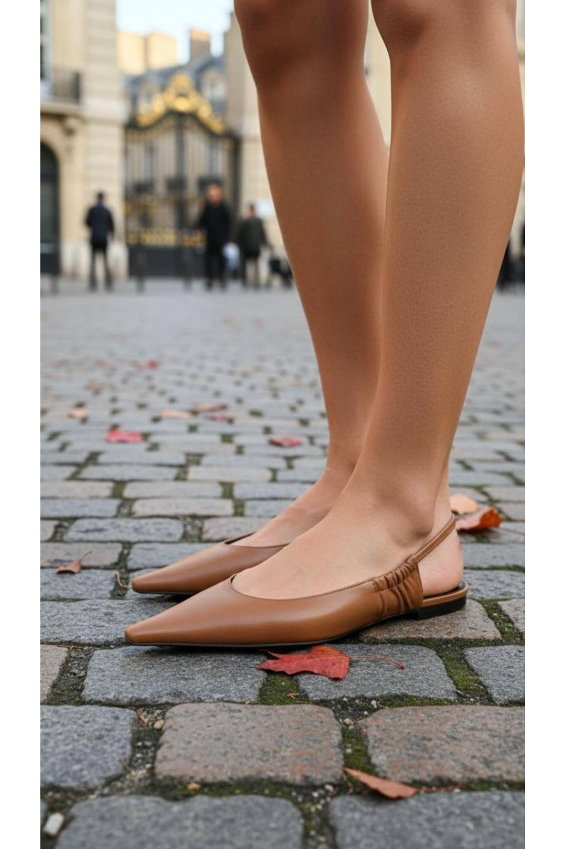Yves Saint Laurent Женские кожаные мюли premium
