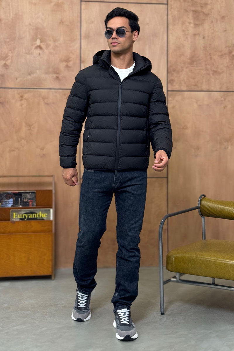 Moncler Мужской пуховик Jeluz - Black