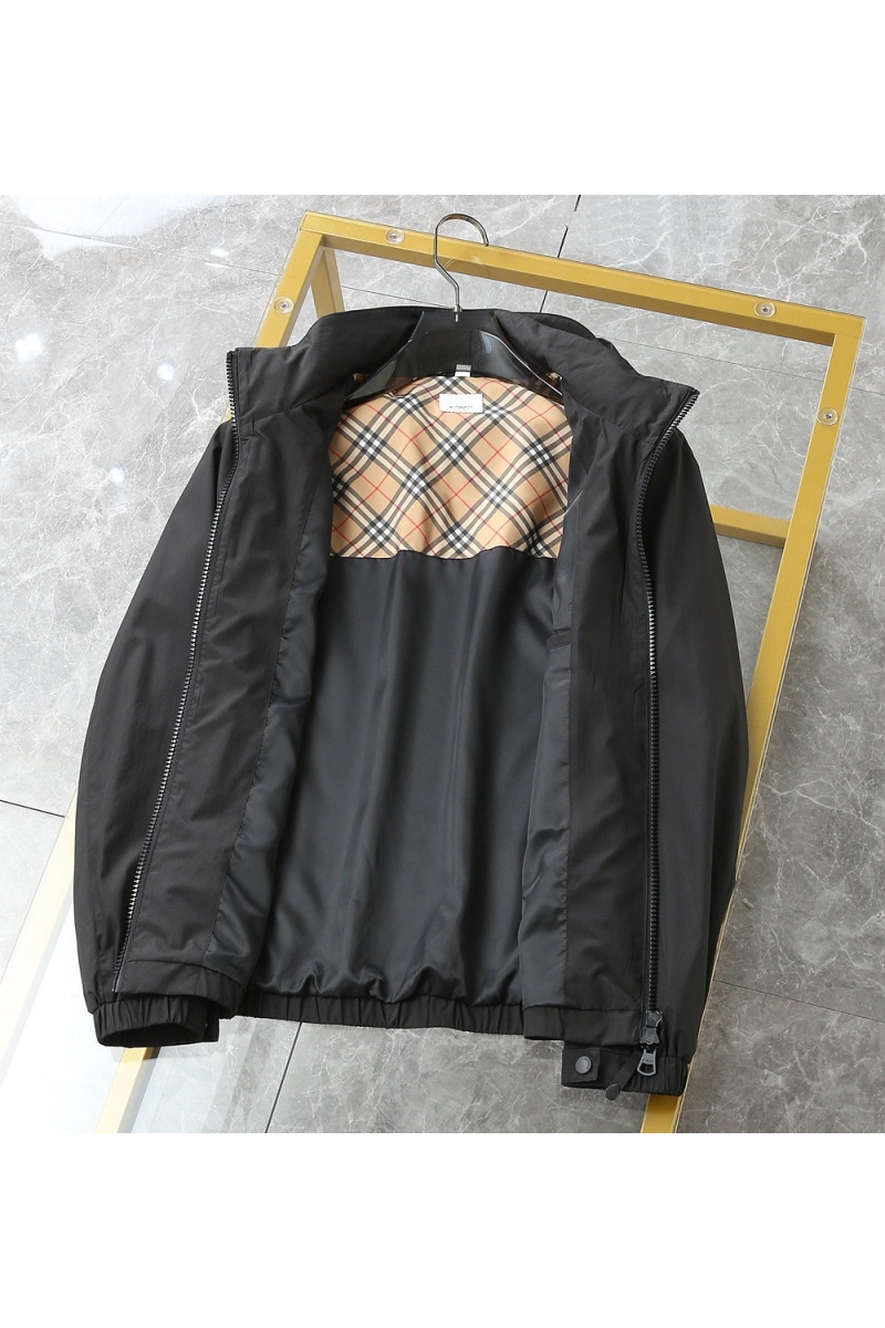 Burberry Мужская чёрная ветровка 