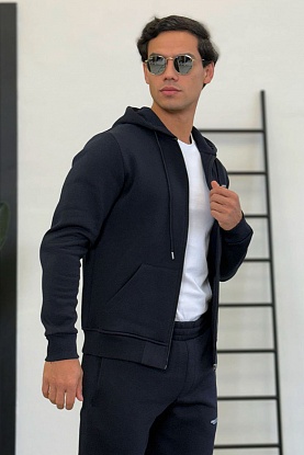 Утеплённая кофта на флисе