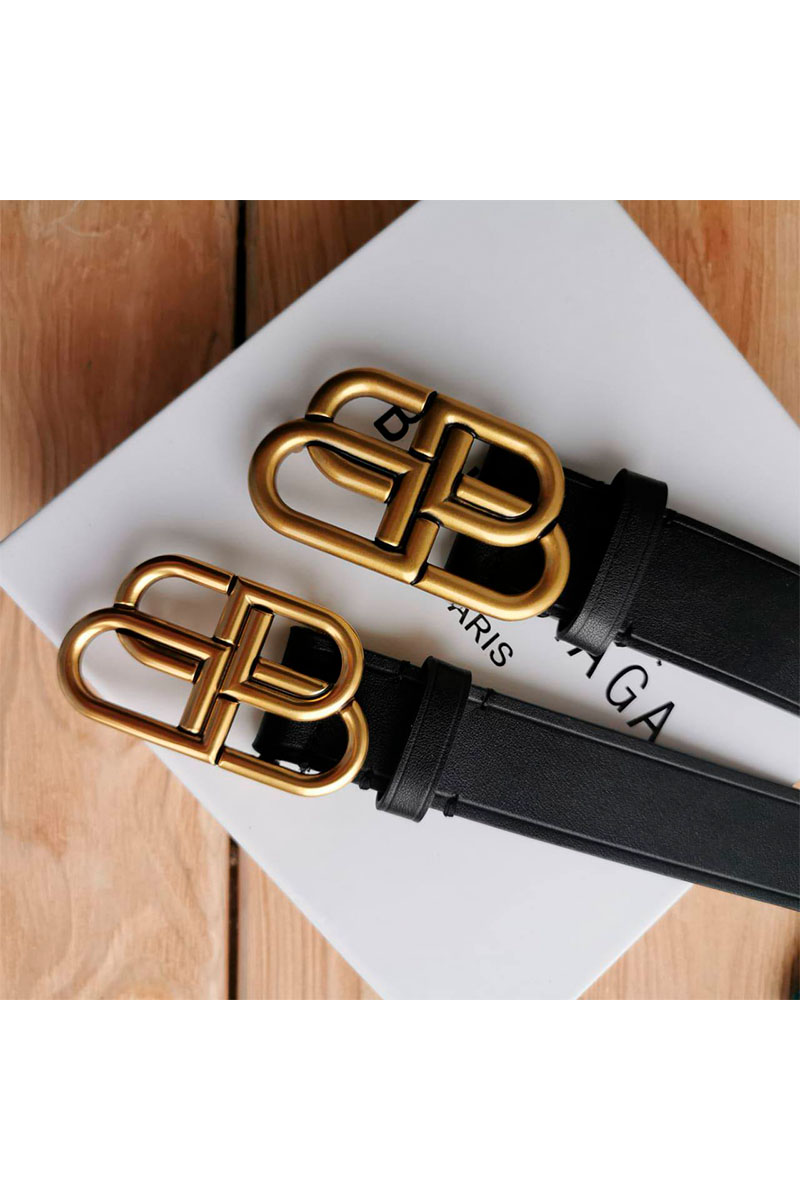 Balenciaga Кожаный ремень (ширина 3.5 см)