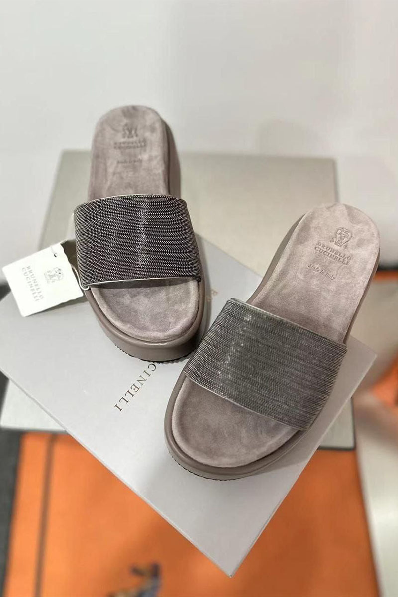 Brunеllо Сuсinеlli Женские шлёпанцы Premium 