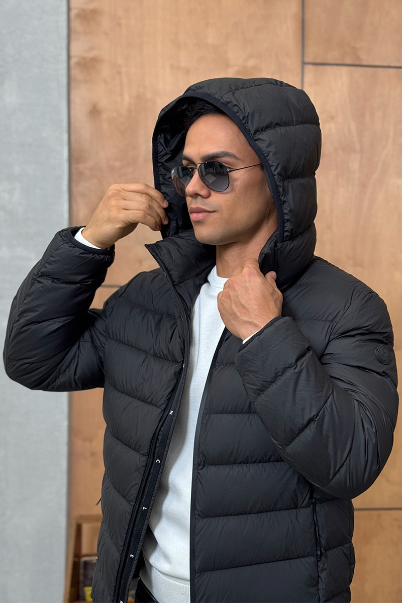 Moncler Мужской пуховик Jeluz - Black