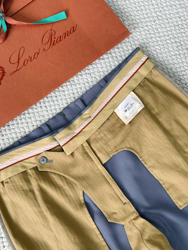 Loro Piana Мужские брюки Premium - Denim Blue