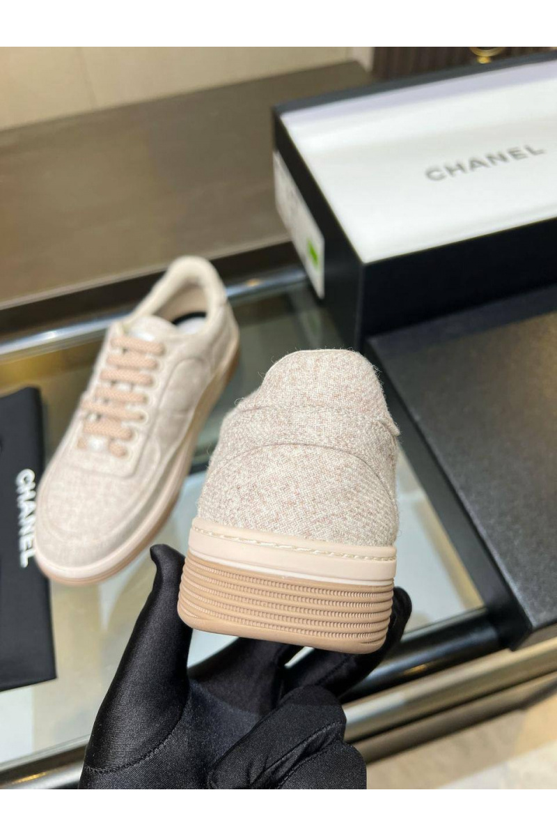 Chаnеl Женские кроссовки Tweed premium