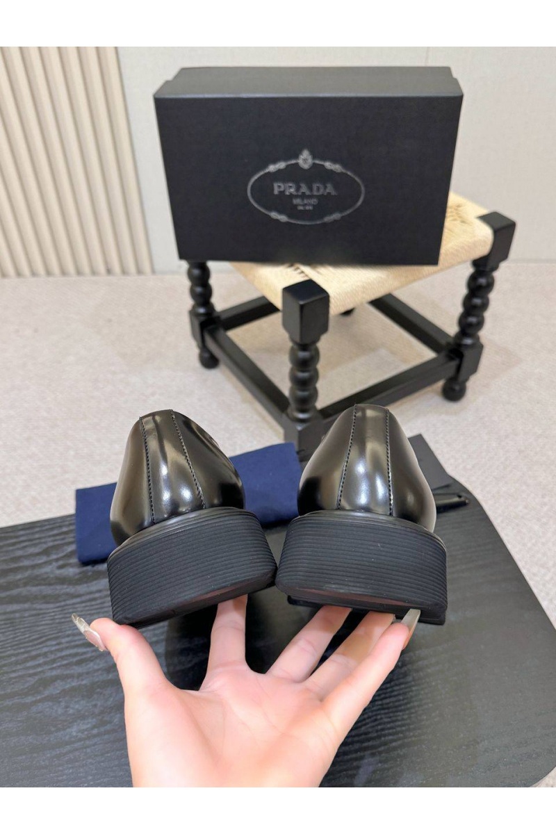 Prada Лакированные ботинки premium - Black