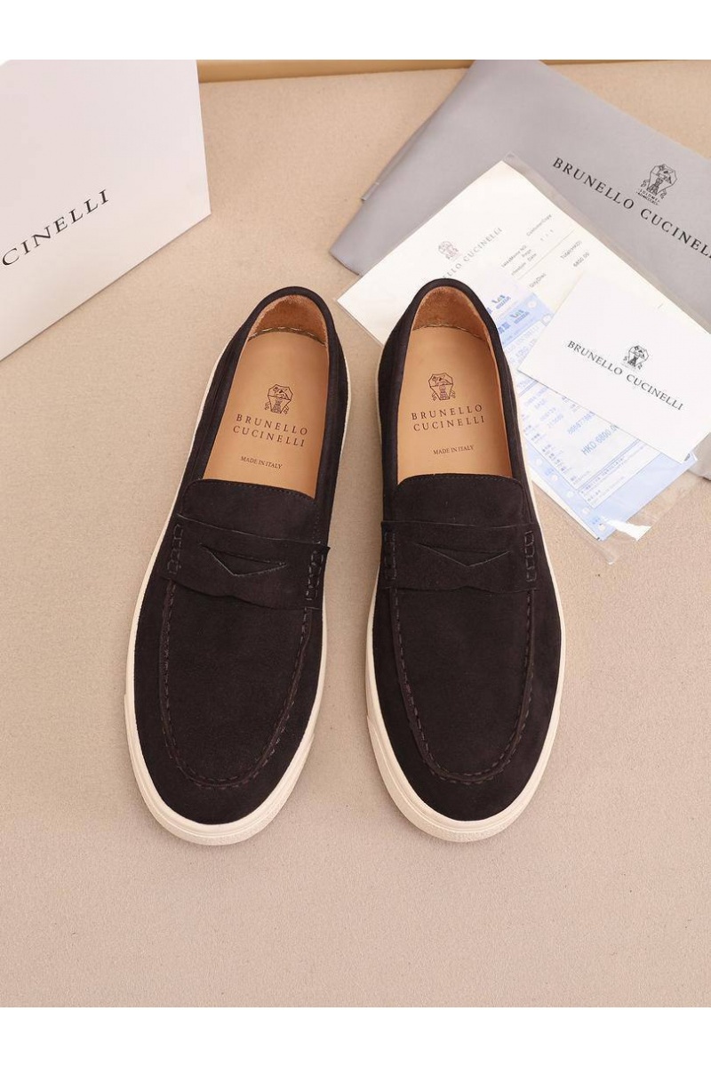 Brunеllо Сuсinеlli Мужские замшевые лоферы