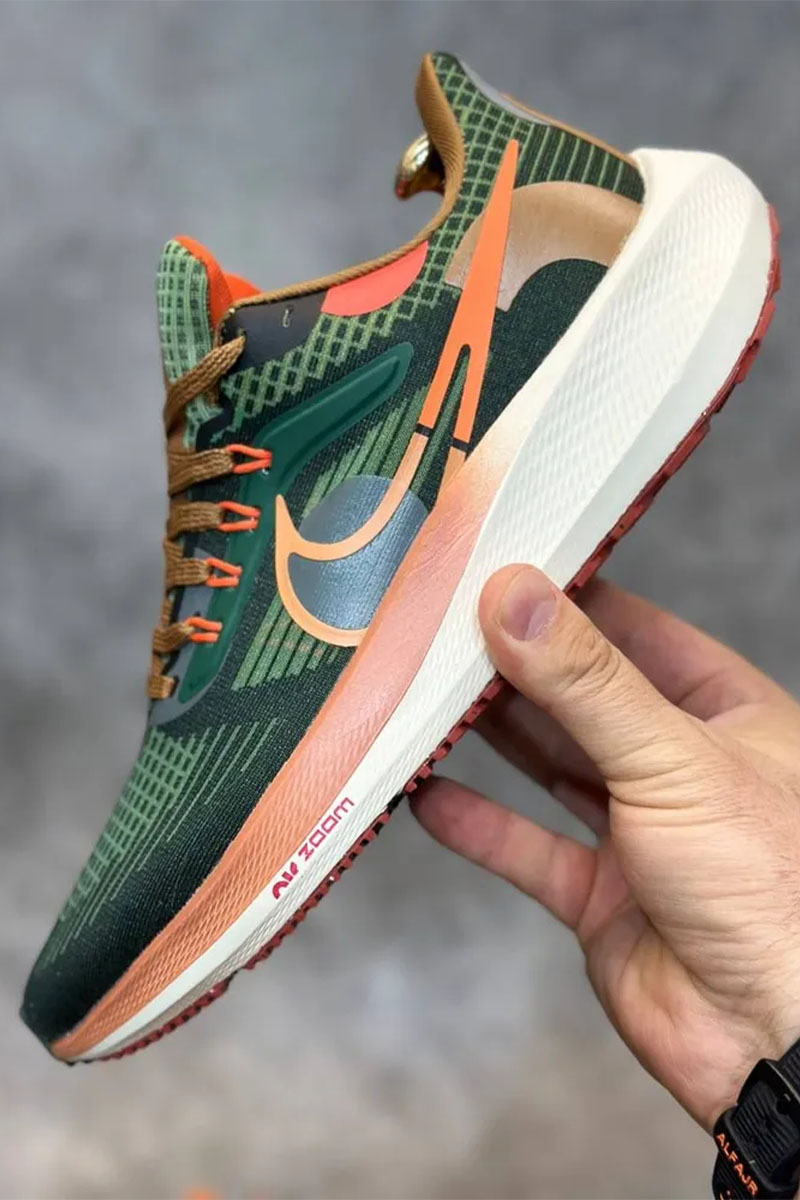 Nike Кроссовки Air Zoom Pegasus - Green / Orange