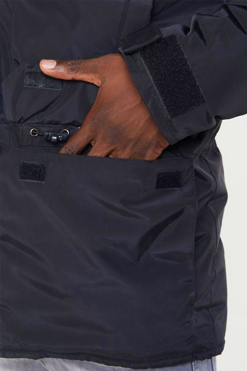 Stone Island Парка тёмно-синего цвета compass-patch