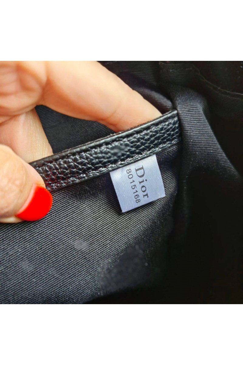 Dior Рюкзак  Oblique Jacquard 41x32 см - Black