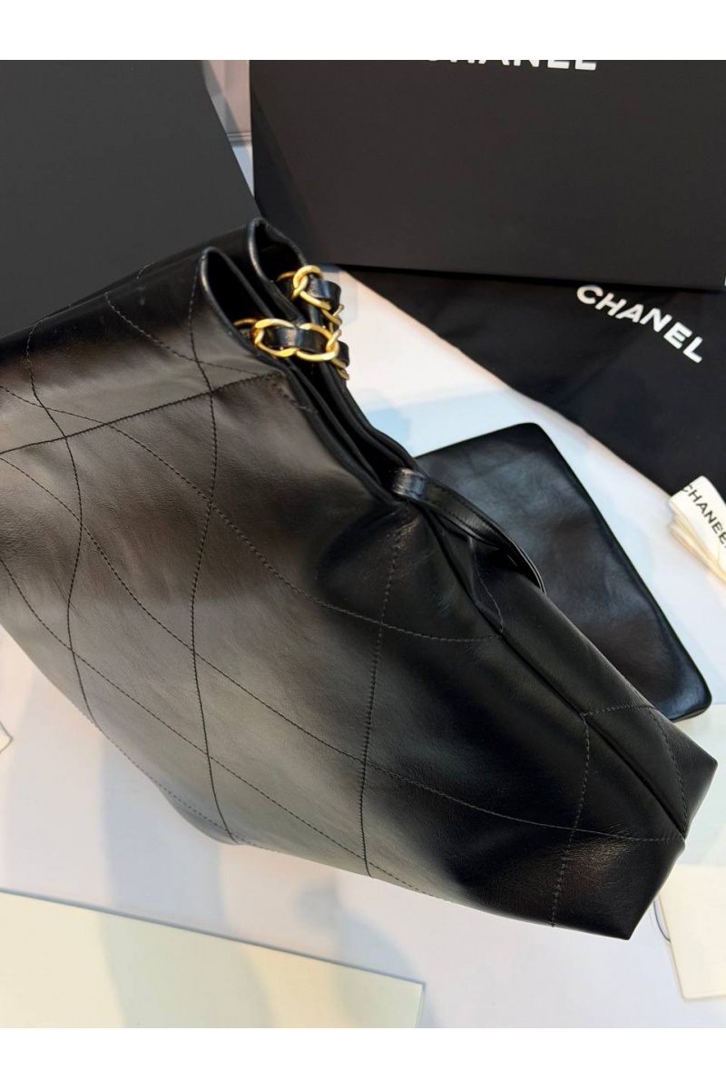 Chаnеl Кожаная сумка 22 premium 35x37x7 см