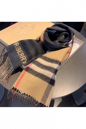 Кашемировый шарф Burberry 168x30 см 