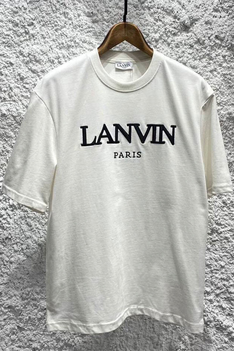 Designer Clothing Белая оверсайз футболка block-lettered logo-print