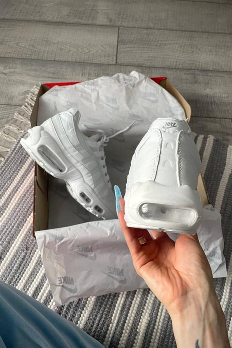 Nike Кроссовки Air Max 95 - Triple White