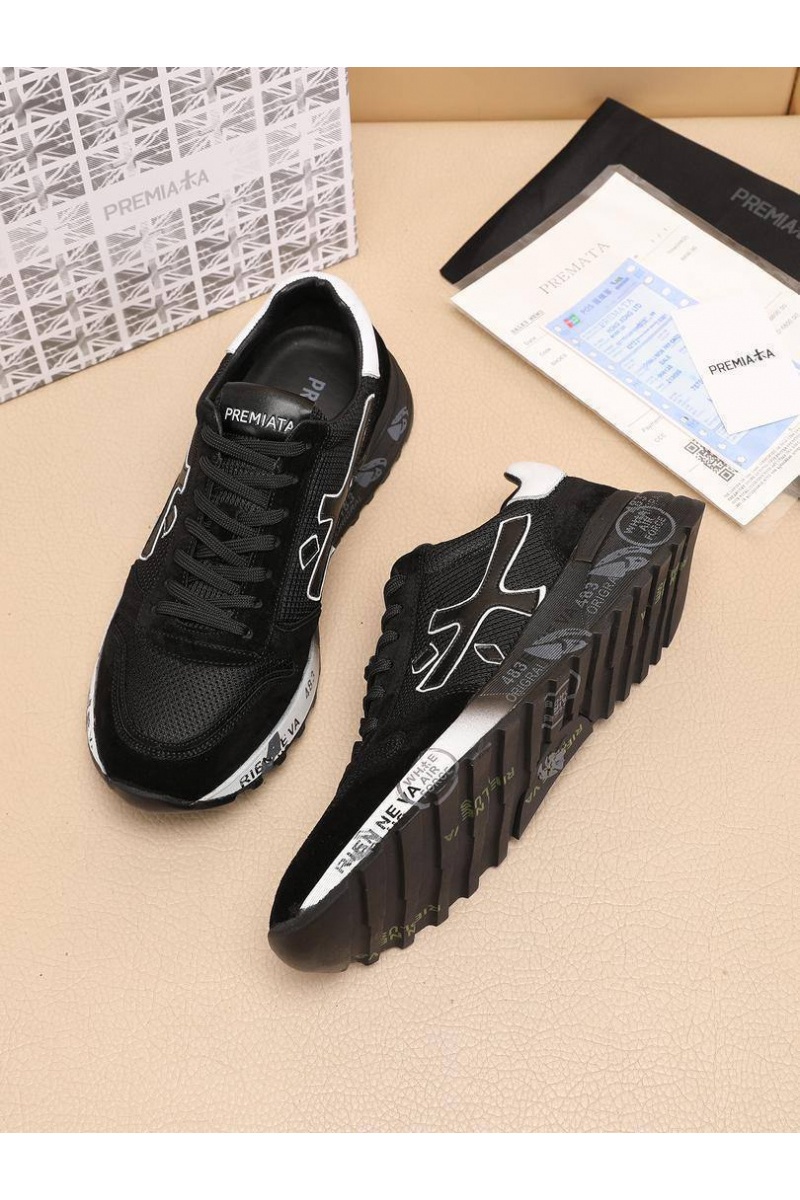 Premiata Комбинированные кроссовки Mick