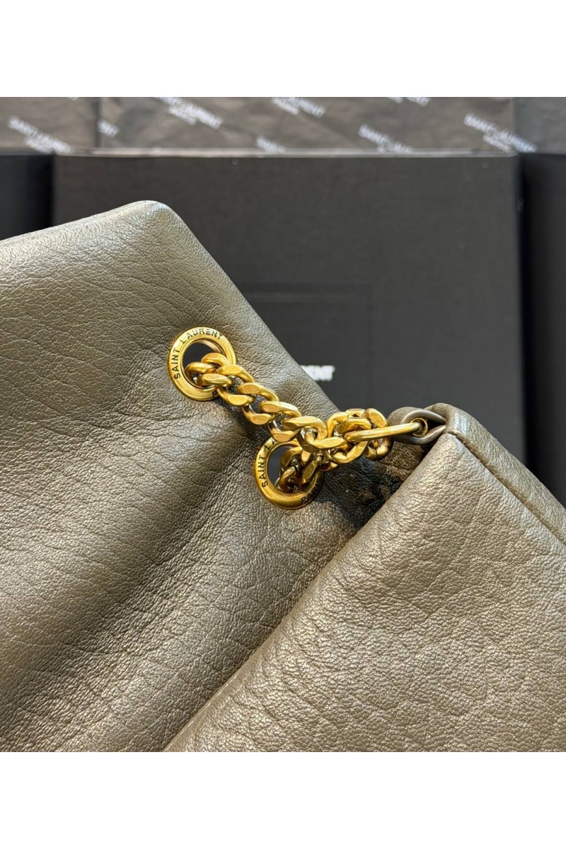 Yves Saint Laurent Кожаная сумка Calypso premium 30x12x5 см
