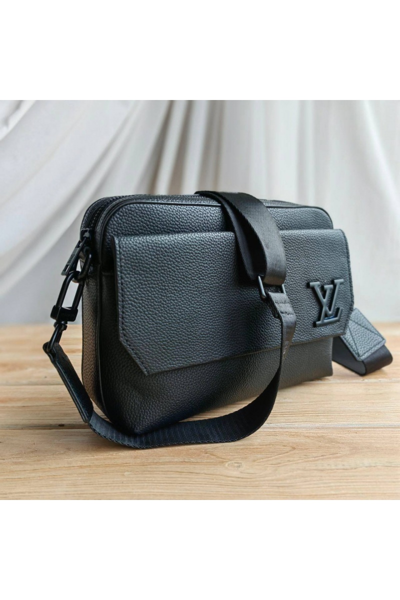 Lоuis Vuittоn Кожаная сумка Fastline Messenger 24x18 см